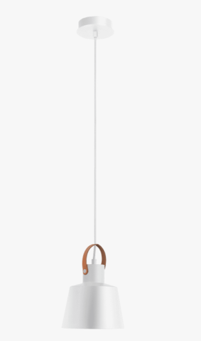 STRAP WHITE PENDANT 1 X E27 240V